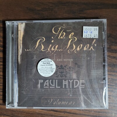 PAUL HYDE CD - THE BIG BOOK OF SAD SONGS BRAND NEW FACTORY SEALED FREE S&H 