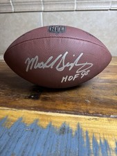 Mike Singletary Signed Football With “HOF 98” Inscription