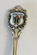Munchen Munich Germany Vintage Souvenir Spoon Collectible