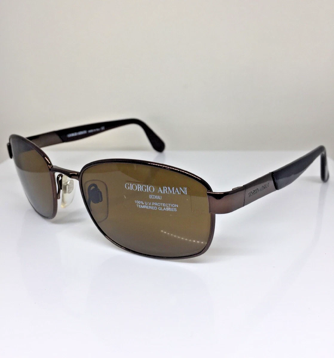 ARMANI Rectangular Vintage Sunglasses for sale | eBay