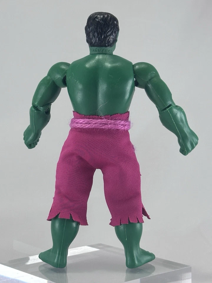 THE INCREDIBLE HULK WORLD’S GREATEST SUPER HEROES VINTAGE MEGO CORP MARVEL 18 CM - Immagine 4 di 4