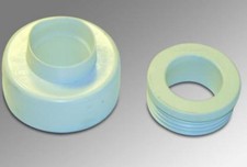 White Internal Flushpipe Connector - BM100 - FREE Next-Day Delivery