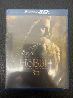 The Hobbit: The Desolation of Smaug 3D Blu-ray + Blu-Ray + DVD - NEW SEALED!