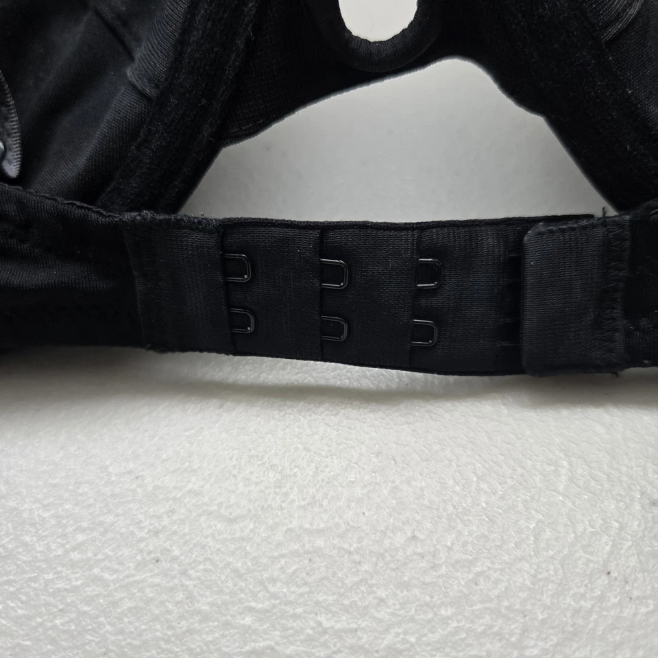 Lily Of France Women Bra 36D Black Padded Underwired Strap Adjustable - Image 3 of 4