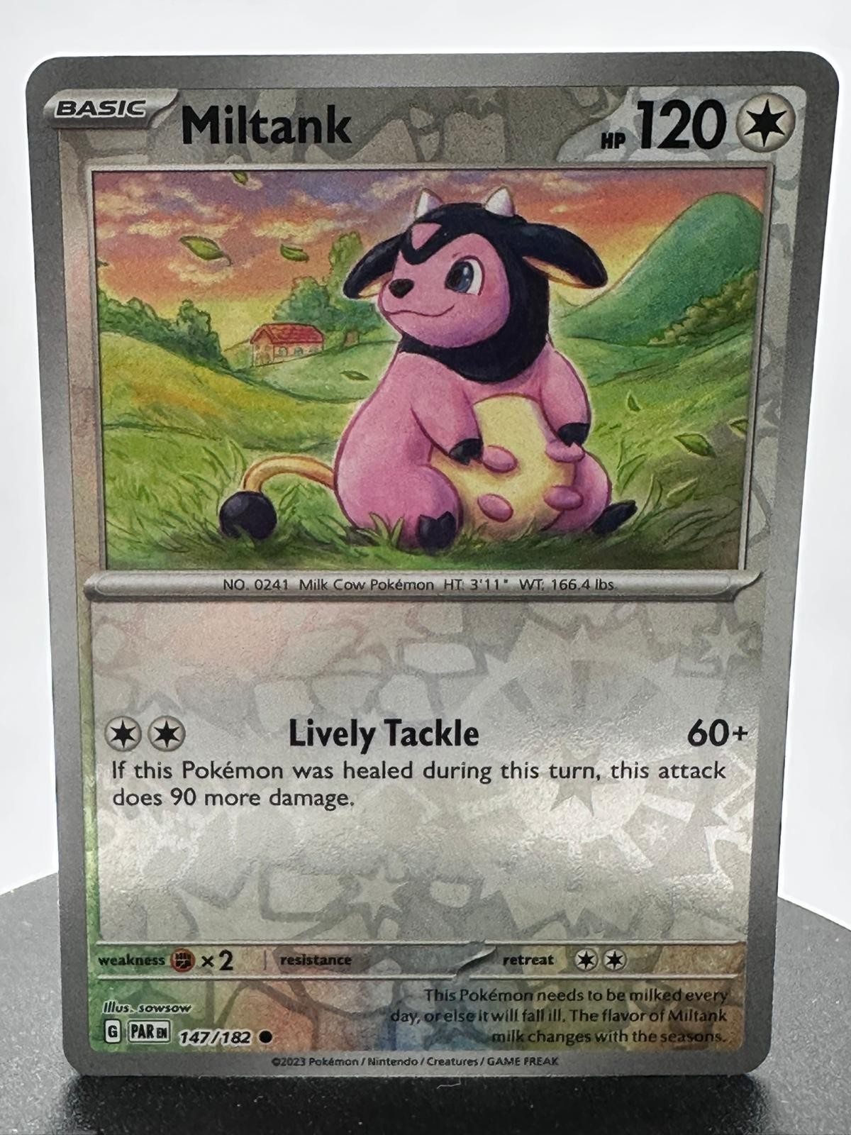 Miltank 147/182 Common Paradox Rift Pokemon Reverse Holo NM/M sowsow
