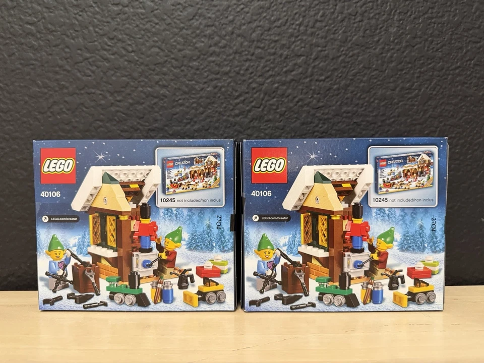 Two (2) Brand New & Sealed LEGO CREATOR: Toy Workshop (40106) - Image 2 of 2