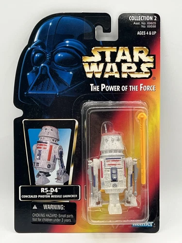 Star Wars Power of The Force Kenner 1996 R5-D4 RED CARD