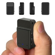 64GB Thumb-Sized Voice Recorder - Mini  Hidden Recording Device, MINI, BLACK