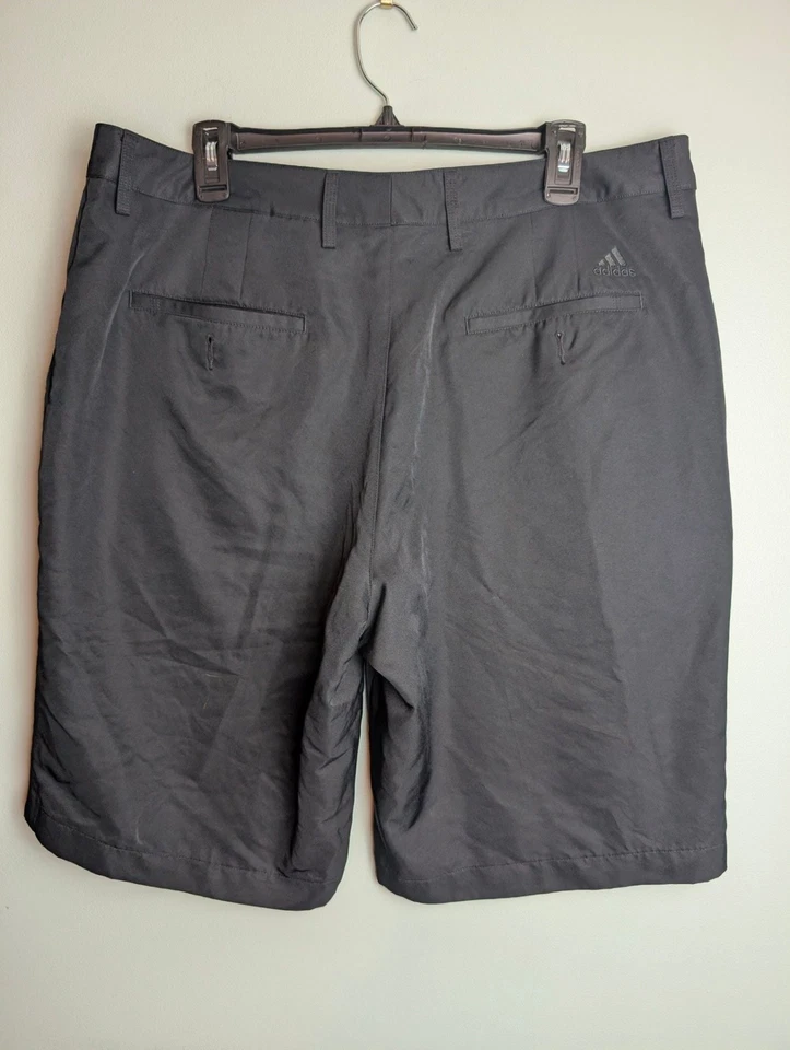 Adidas Climalite Men's Black Performance Golf Shorts Size 36 - Image 3 of 3