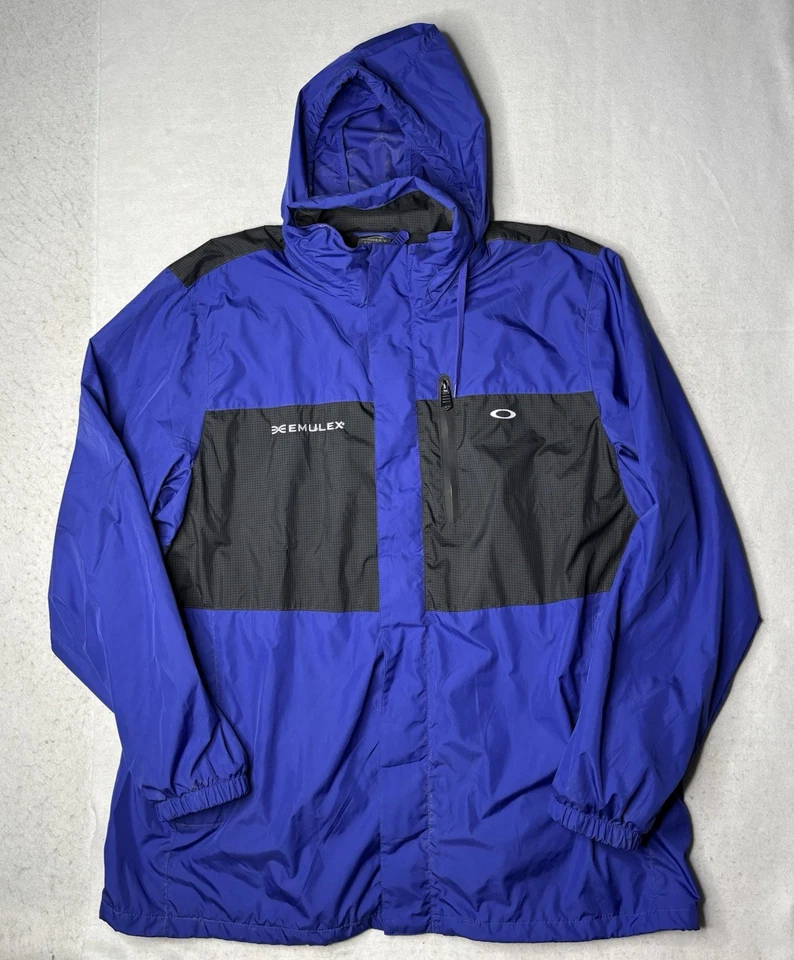 Oakley Men's Max Speed Jacket Spectrum Blue Size 2XL Zip Up - Image 2 of 4