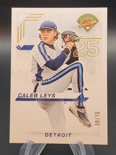 2025 Panini Prospect Edition Baseball Caleb Leys Gold /10 #83