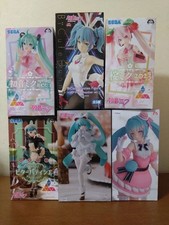 Hatsune Miku Figure Set of 6 Collectible Anime Figures Box Sent Folded