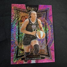 2025 Panini Select WNBA Kayla Thornton Pink Shimmer Concourse 1/3 SSP 