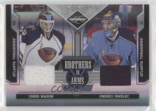 2010 Limited Brothers In Arms Materials /199 Chris Mason Ondrej Pavelec #2 2d8