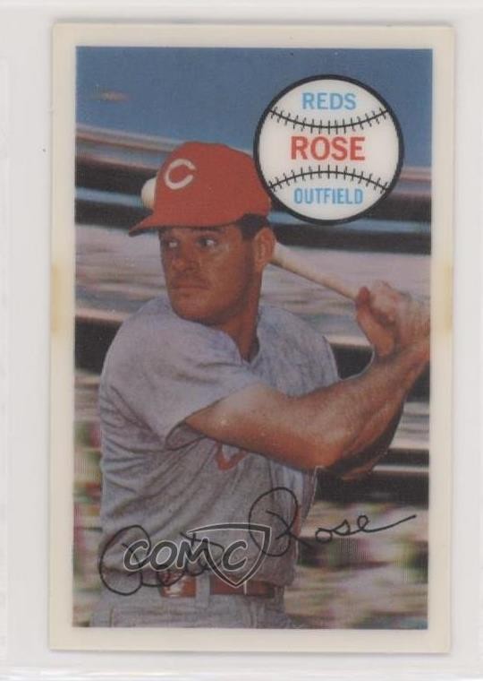 1970 Kellogg's 3-D Super Stars Pete Rose #2 d1f