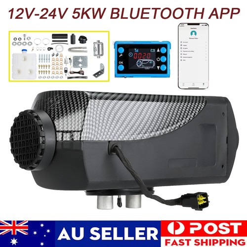 <!--F#f_0-->12/24V 5KW Diesel Air Heater Bluetooth APP +LCD Thermostat Caravan Motorhome RV<!--F/-->