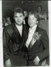 1986 Press Photo Corey Feldman & Scott Grimes at Hollywood Christmas Parade