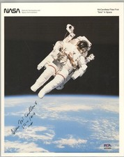 Bruce McCandless II NASA Official Photo Signe...