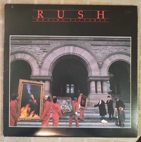 Rush Moving Pictures Vintage Vinyl LP 1981 Mercury Record SRM-1-4013 VG