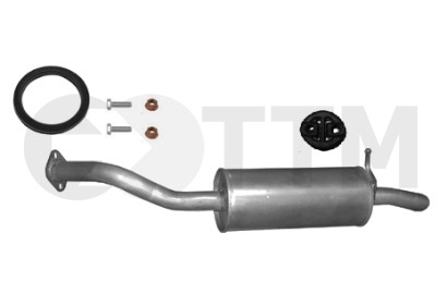 Silencieux arrière Toyota Auris pot echappement berline 3-5 portes essence diesel 2007 2008 2009