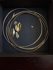 Gold Job Lot 9k/14k Hallmarked Pendants And Bracelets. Total Weight 9.1 Grams