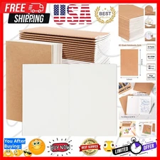 24 Pack Blank Kraft Notebooks, A5 Journals Notebook Bulk, Unlined Paper Sketc...