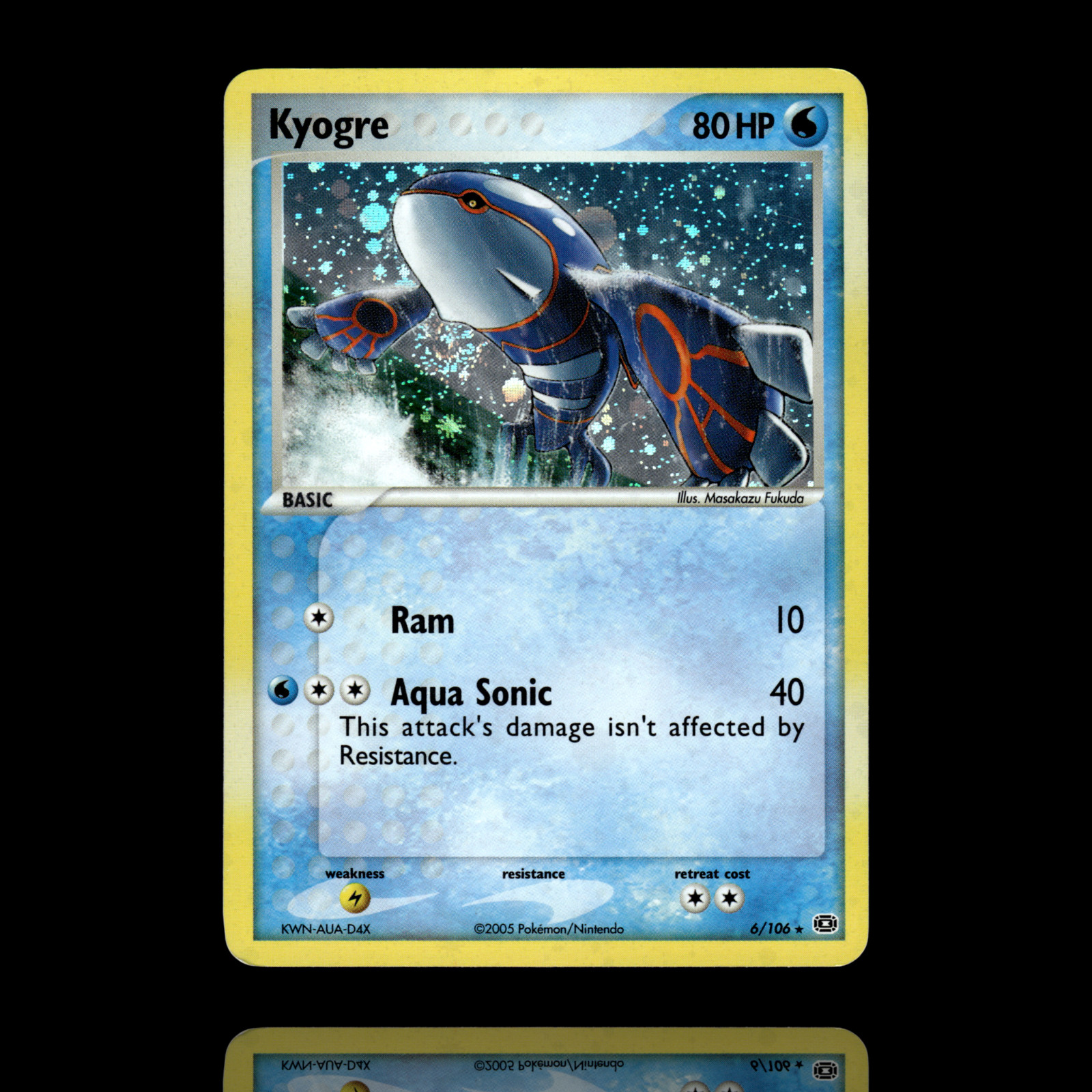▸ Kyogre | ex Emerald | Holo Rare | 6/106 | NM