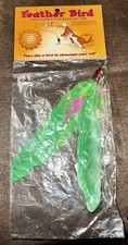 Feather Bird Interactive Cat Exercise Toy Refill - Flies Like Bird - l  k
