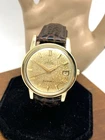 Omega Seamaster 166.03 Men's Watch Vintage 1965 Swiss Automatic Gold Tone 34mm