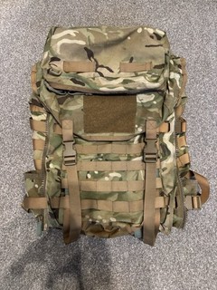 British Army MTP Pri 45lt Infantry Bergen Daysack Rucksack Grab Bag