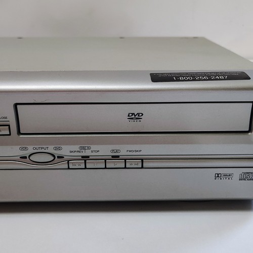 Emerson EWD2004 VCR DVD Combo VHS Player Recorder Tested Works Great - Picture 4 of 8