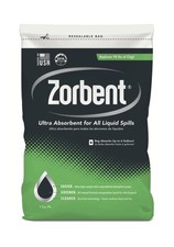 Zorbent Oil Spill Absorbent  1 Cu Ft Bag Absorbs up to 6 Gallons of Liquid. ...