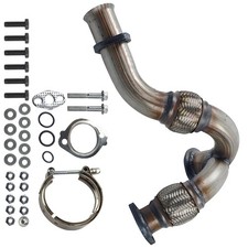 Turbocharger Y-Pipe Up Pipe Kit For 2003-2007 Ford 6.0L Powerstroke Diesel