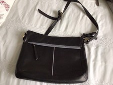 Gigi Black Leather  Shoulder Bag / Crossbody Bag