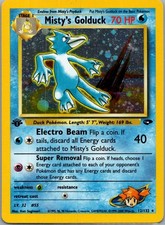 Misty's Golduck 12/132 Holo Rare Gym Challenge Pokemon 1st Edition Holo LP on eBay