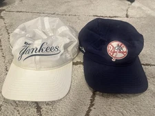 Aime Leon Dore ALD / New Era Nylon Ripstop Yankees Hat Lot Navy & White