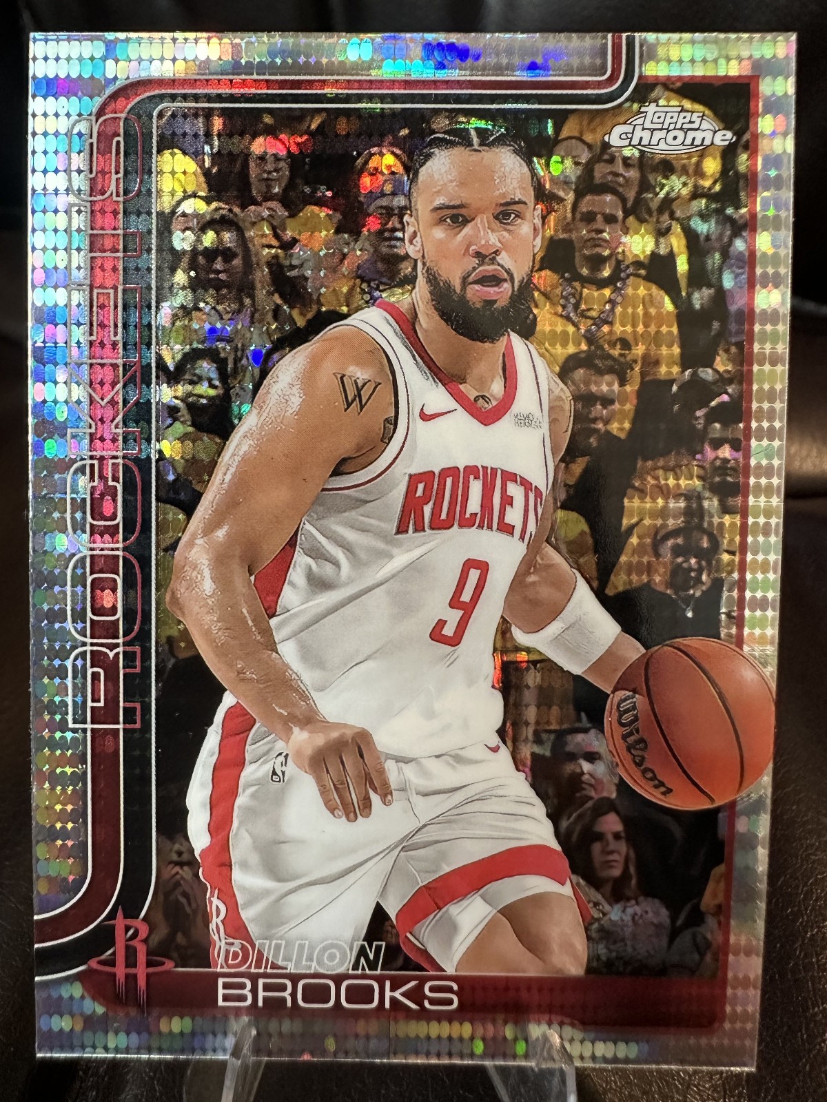 2025-26 Topps Chrome - Dillon Brooks #70 Pulsar Refractor