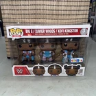Funko POP! WWE Big E, Xavier Woods & Kofi Kingston Toys R Us Damaged Box