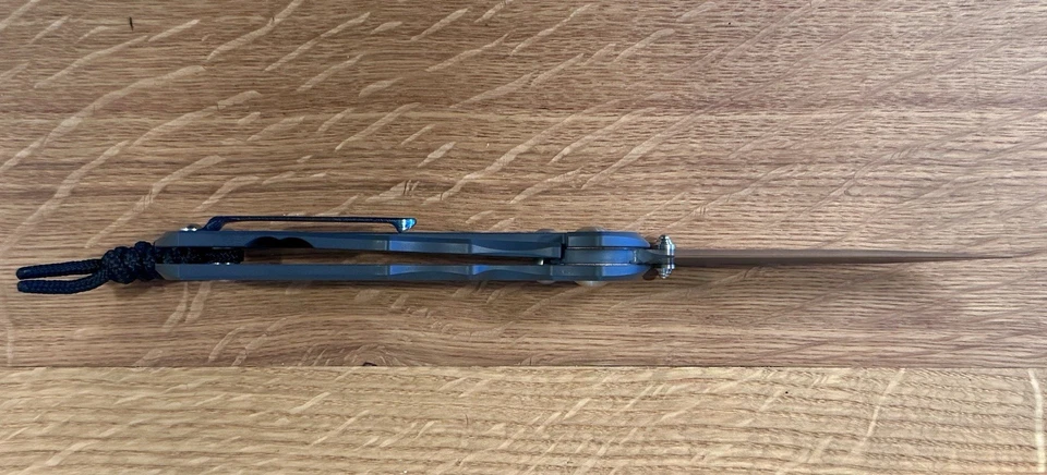 🔥¡RARO! Chris Reeve Grande Inkosi Insingo CERAKOTE NEGRO - Fábrica Nunca Transportado🔥 Foto 3 de 4