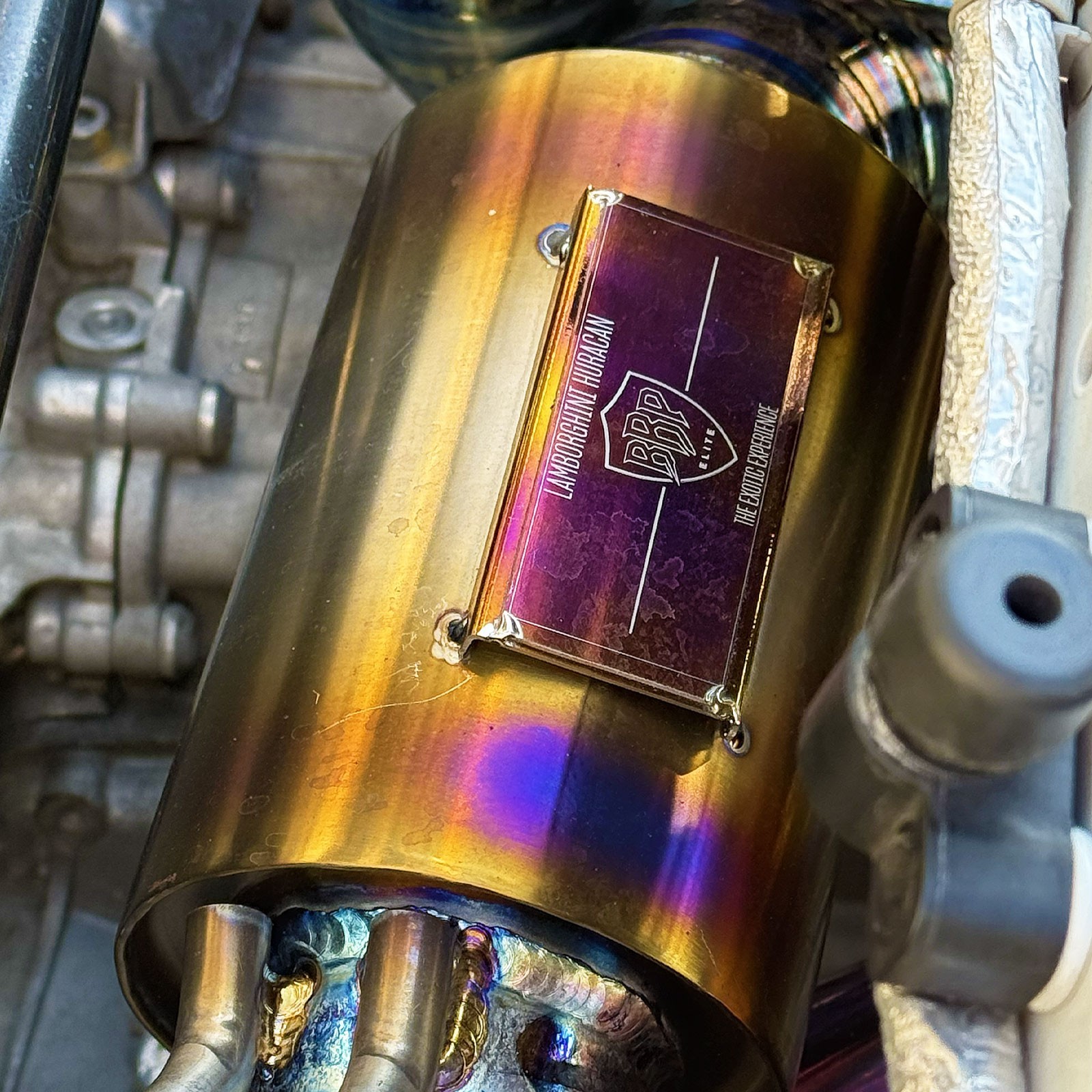 Titanium True F1 Valved Exhaust System for Lamborghini Huracan LP580 LP610 5.2L