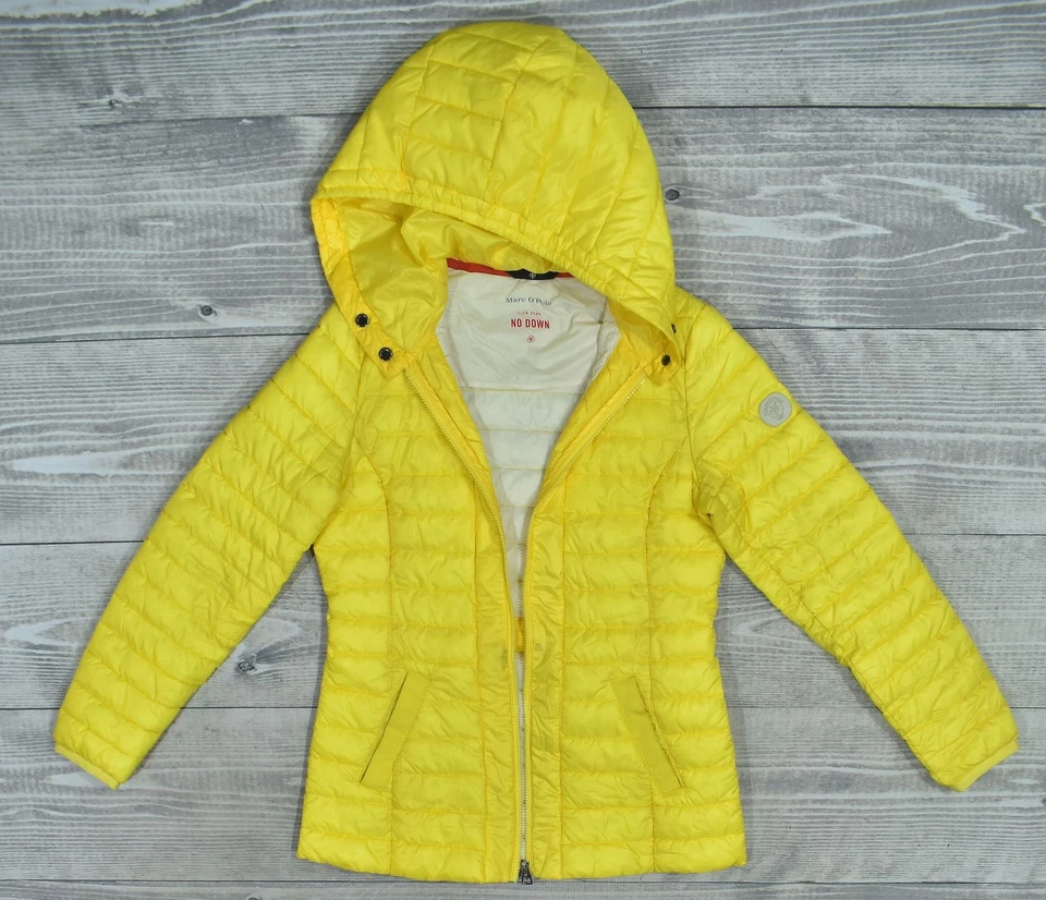 MARC O'POLO Gelbe leichte, wärmende Steppjacke für Frauen 38 - Bild 2 von 4