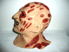 HALLOWEEN LATEX NIGHTMARE ON ELM STREET FREDDY KRUEGER FULL HEAD MASK - MEXICO