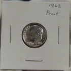 1962 US Roosevelt Proof Silver Dime 10c Gem Proof!!