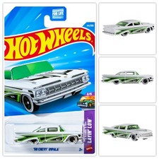59 Chevy Impala Layin Lowrider 2026 Hot Wheels White Pin Stripes 44comboship