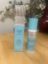 FIRST AID BEAUTY 10% Vitamin C Brightening Serum 1.7 fl oz New With Box