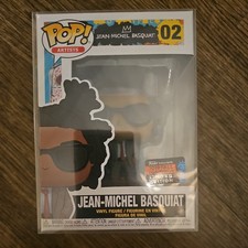 Funko Pop JEAN-MICHEL BASQUIAT 02 2019 Fall Convention NEW NYCC EXCLUSIVE NRFP!
