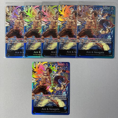 #ad One Piece Ace amp; Newgate ST22 001 NM Blue Leader 1 Card $5.99