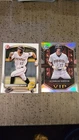 Konnor Griffin 2 Card Lot Pirates 24' Bowman Insert & 25' Bowman Paper