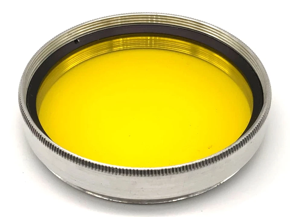 Arnz Farbfilter 49mm Filter Gelb yellow Kreisförmig Filtergewinde