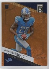 2023 Panini Donruss Elite Rookies Orange 180/399 Jahmyr Gibbs #144 13a8